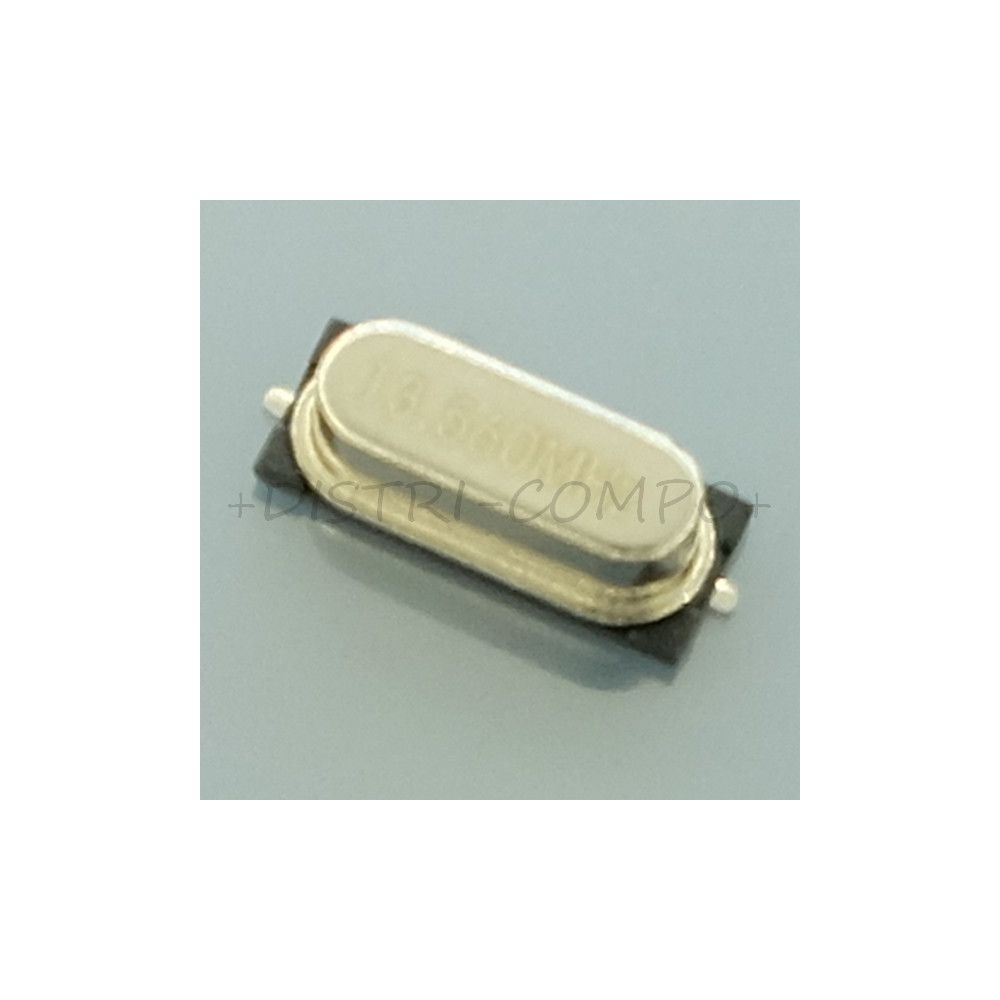 Quartz 19.660800MHz ±30ppm (tol) ±50ppm (coef temp) HC49USM