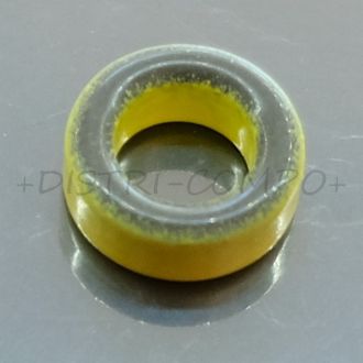 T50-6 Tore amidon jaune 12.70x7.70x4.83mm AL 40µH/100 50MHz
