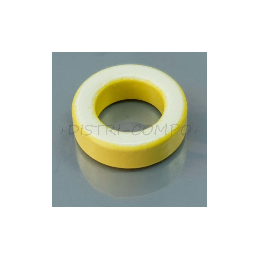 T80-26 Tore amidon jaune blanc 20.20x12.60x6.35mm