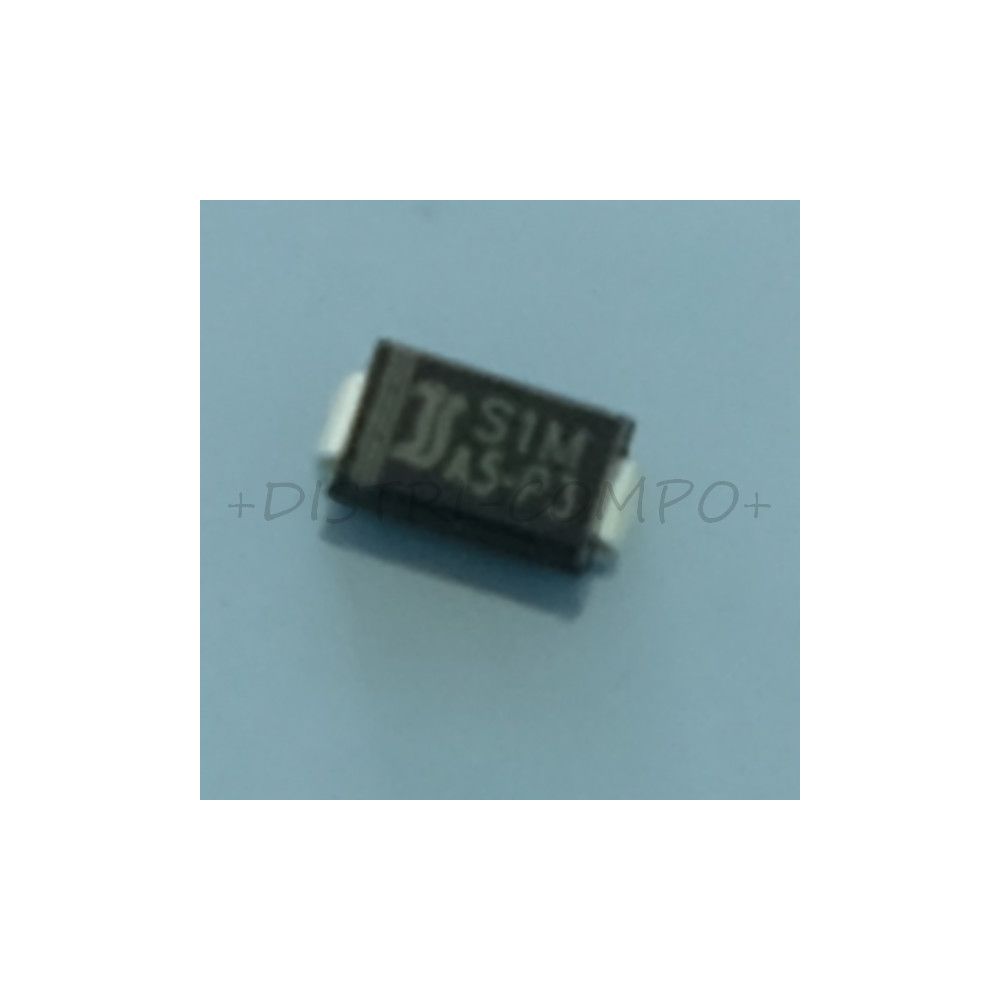 S1M Rectifier diode 1000V 1A DO-214AC Diotec RoHS