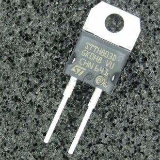 STTH803D Rectifier Diode Switching 300V 8A TO-220AC STM RoHS