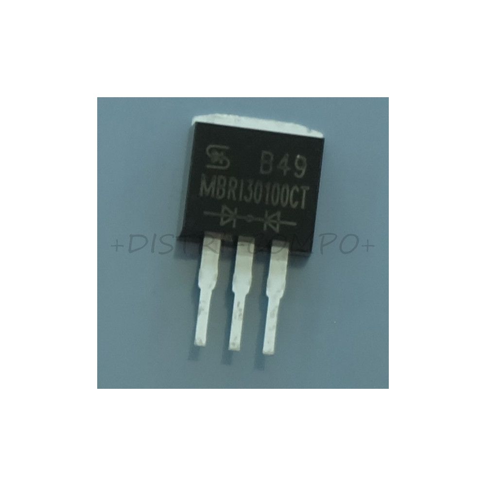 MBRI30100CT Diode Schottky 100V 30A I2PAK Taiwan RoHS