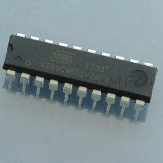 AT89C4051-24PU MCU 8-Bits flash 4K bytes DIP-20 Atmel