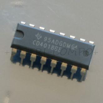 4018 - CD4018BE CMOS DIP-16 Texas
