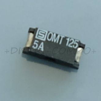 Fusible SMD 3A5 temporisé 125V 7.4x3.1mm OMT125 Schurter