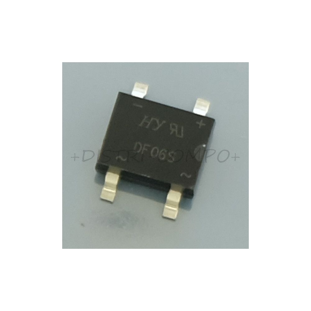 DF06S Diode redress. pont 1A 600V SO-4 HY RoHS