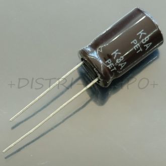 Condensateur 1000µF 6V3 electrolytique 8x11.5mm pas3.5 105° RD Samwha