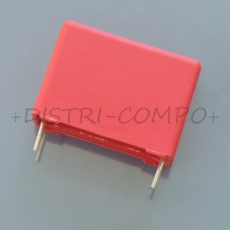 Condensateur MKS4 1µF 100VDC 63VAC pas 10mm