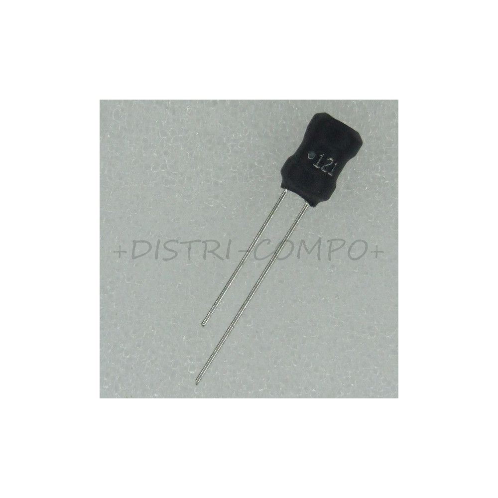 Inductance 120µH 10% 1KHz 300mA 0.45ohm Bourns RLB0712-121KL RoHS