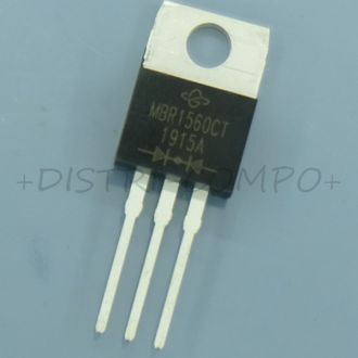 MBR1560CT-E3/45 Diode Schottky 60V 15A TO-220AB Vishay