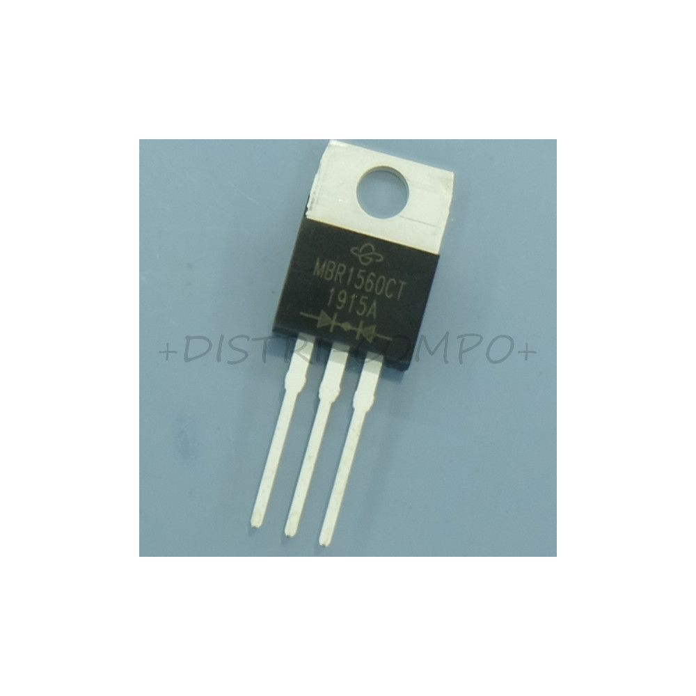 MBR1560CT-E3/45 Diode Schottky 60V 15A TO-220AB Vishay