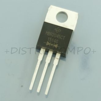 MBR2045CT-E3/45 Diode Schottky 45V 20A TO-220AB Vishay RoHS