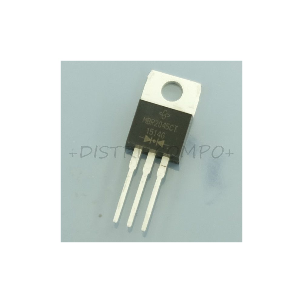 MBR2045CT-E3/45 Diode Schottky 45V 20A TO-220AB Vishay RoHS