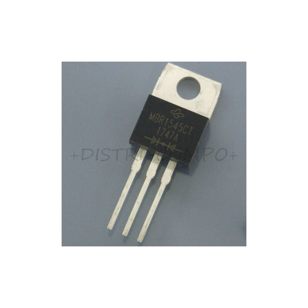 MBR1545CTE3 Diode Schottky TO-220 45V 2.7A Vishay RoHS