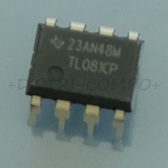 TL081CP High Slew Rate JFET-Input Operational Amplifier DIP-8 Texas