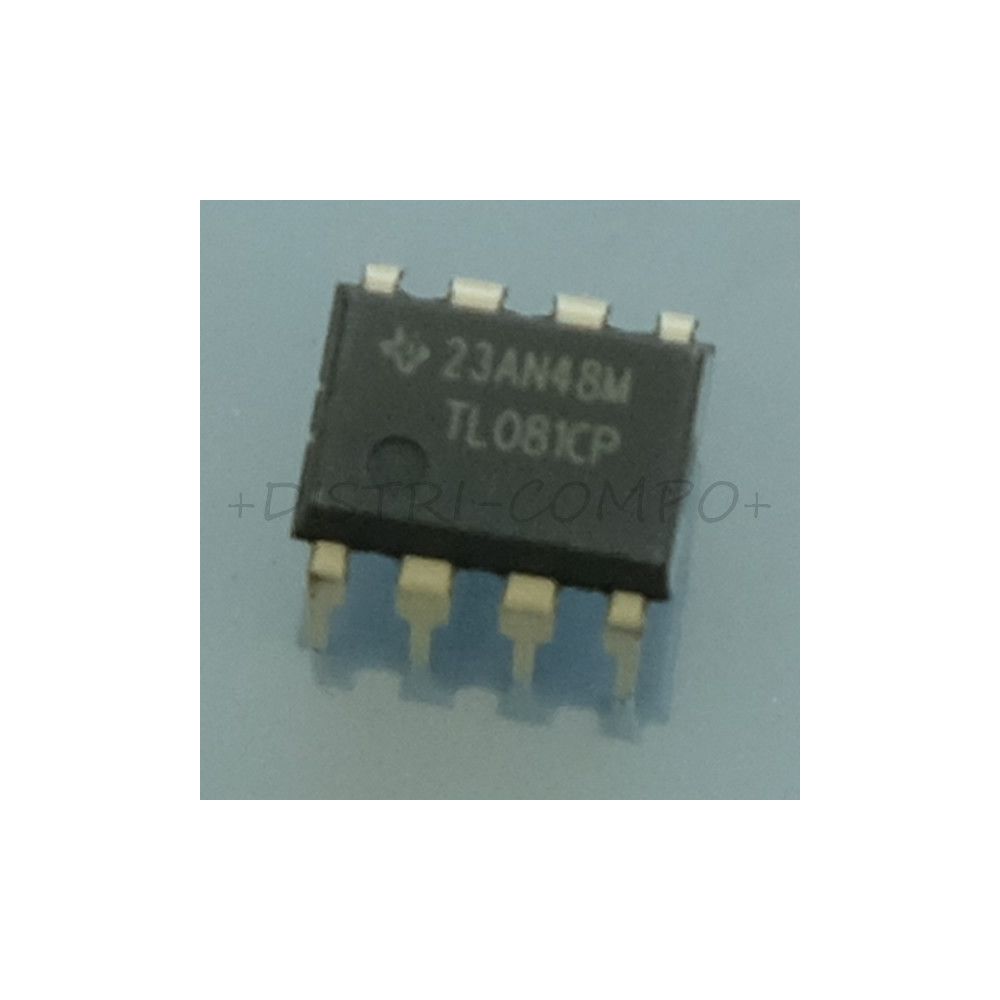 TL081CP High Slew Rate JFET-Input Operational Amplifier DIP-8 Texas