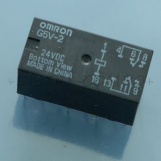 G5V-2 24DC Relais signalisation 24VDC 2 pÃ´les 1152ohms 2A Omron