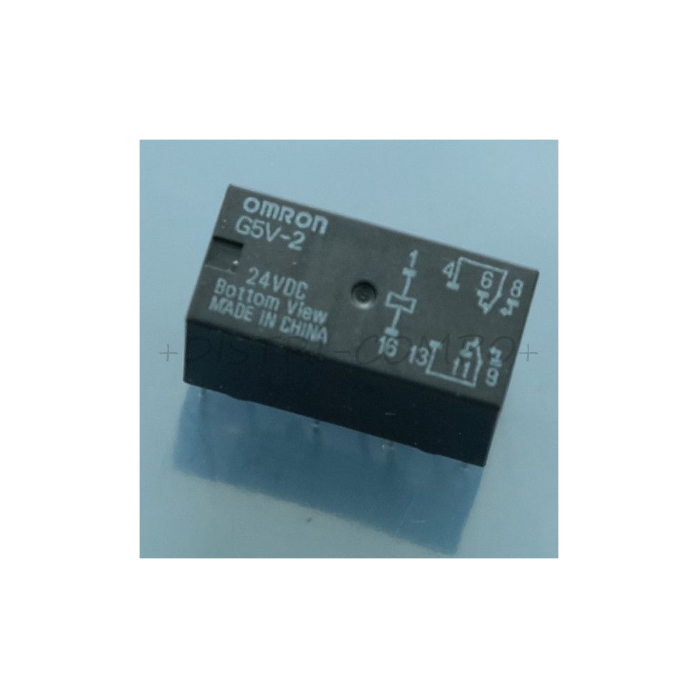 G5V-2 24DC Relais signalisation 24VDC 2 pÃ´les 1152ohms 2A Omron