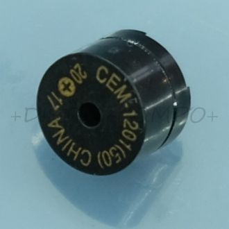 Magnetic Buzzer Transducer 1.5V 12mm rond 87dBA CEM-1201-50 CUI Devices RoHS