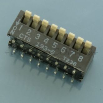 Dipswitch SMD piano 8 positions CTS