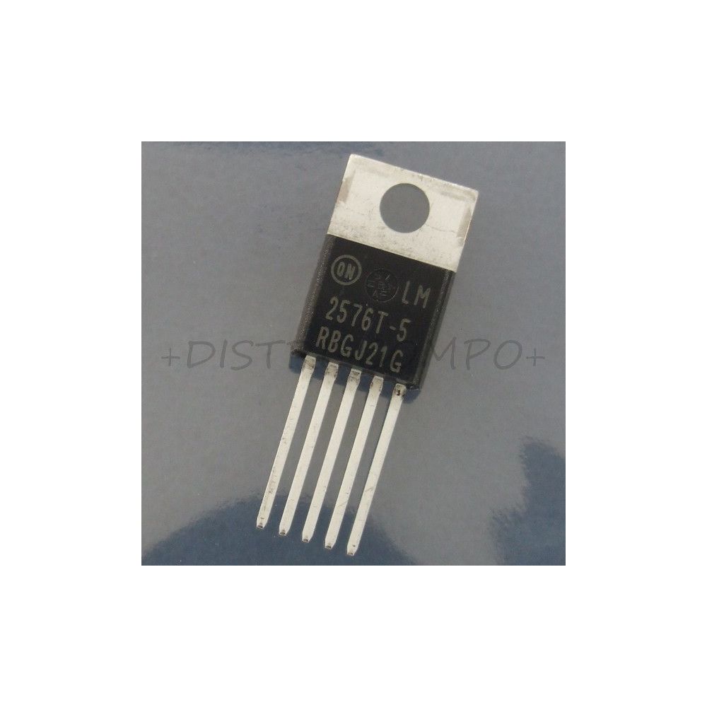 LM2576T-005G Buck Regulator, Switching, 3.0 A, 5V TO-220-5 ONS RoHS