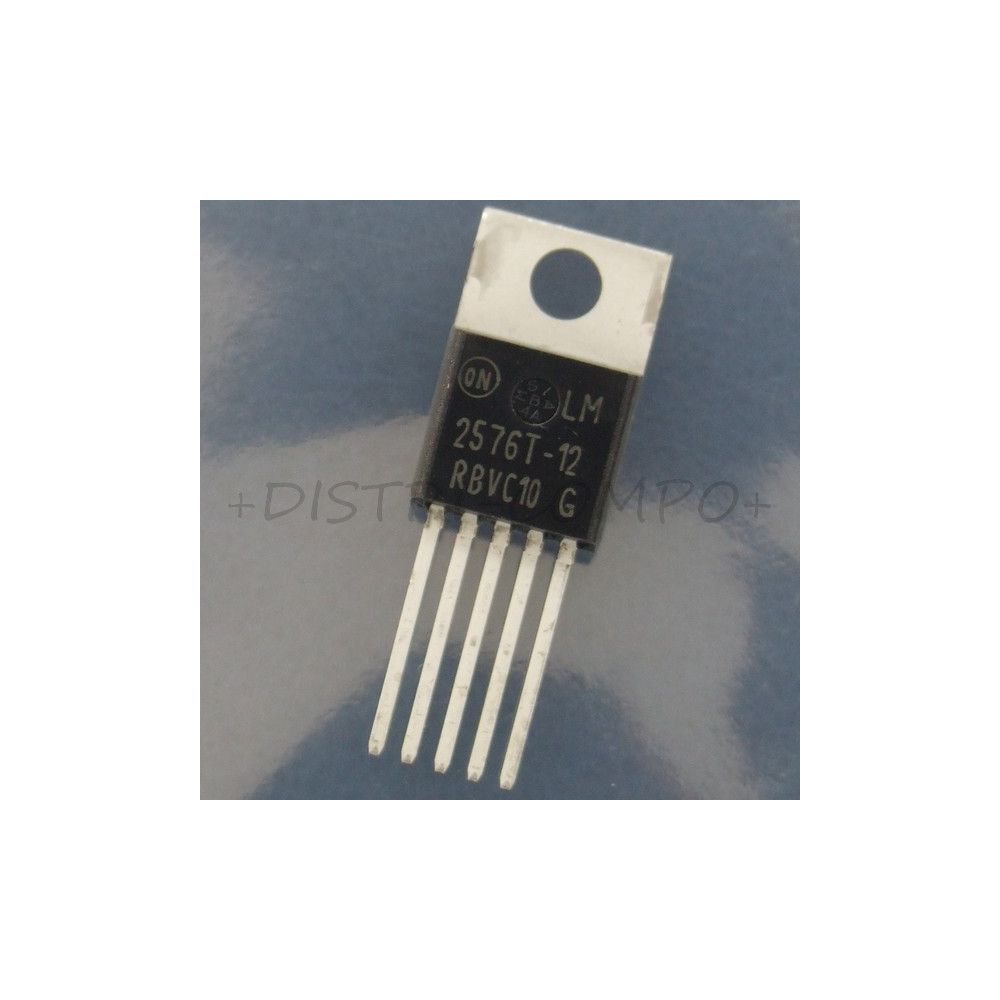 LM2576T-012G Buck Regulator, Switching, 3.0 A, 12V TO-220-5 ONS RoHS