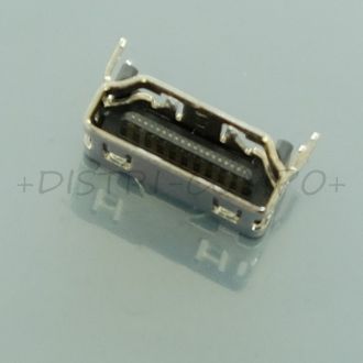 Connecteur HDMI Type A Embase SMD 10029449-111RLF Amphenol