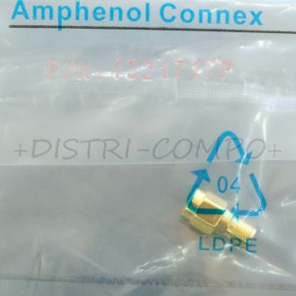 Adaptateur SMA mâle vers SMA RP femelle 50Ohm 132171RP Amphenol