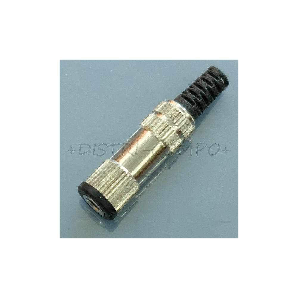 Fiche jack 3.5mm mono femelle metal Lumberg 1522-03