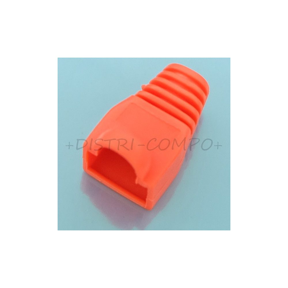 Manchon pour connecteur RJ45 8P8C plastique rouge MP0010 Logilink