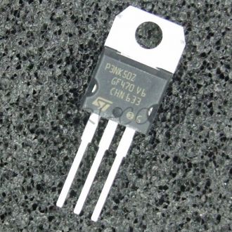 STP3NK50Z Transistor MOSFET N-CH 500V 2.3A TO-220AB STM RoHS
