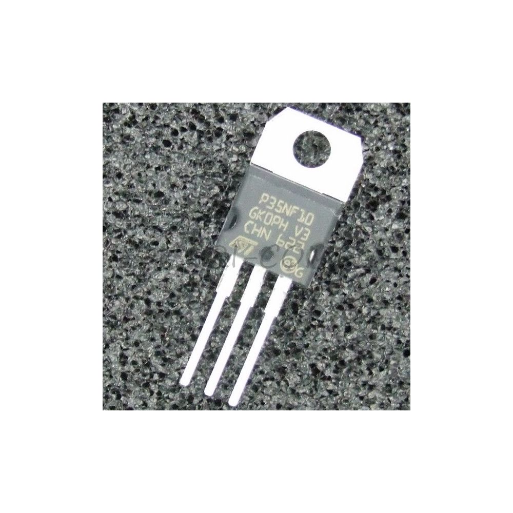 STP35NF10 Transistor Mosfet N 100V 40A 0.03ohm TO-220 STM RoHS