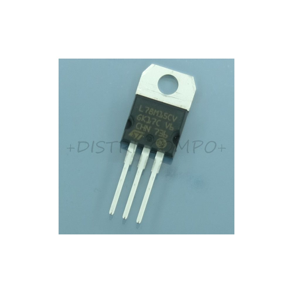 L78M15CV Regulateur +15V 500mA STM RoHS