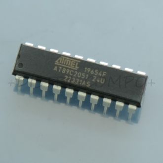 AT89C2051-24PU MCU 8-Bits 2K bytes DIP-20 Microchip RoHS