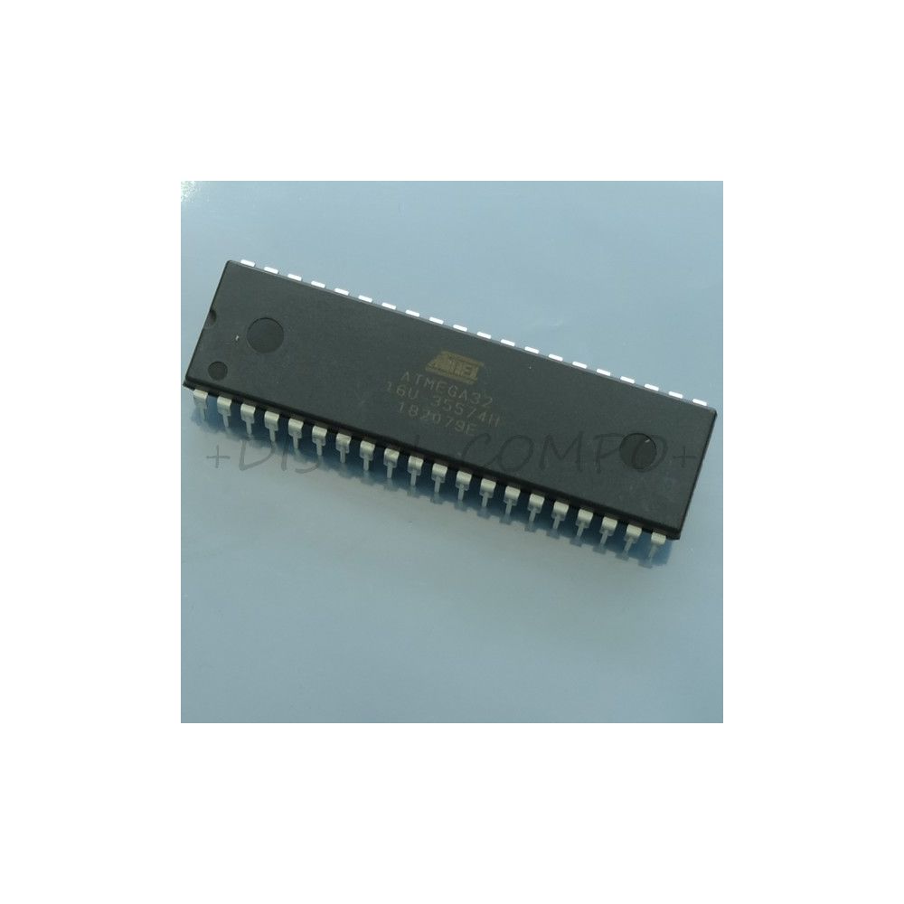 ATMEGA32-16PU MCU 8bits 16MHz 32K DIP-40 Microchip RoHS