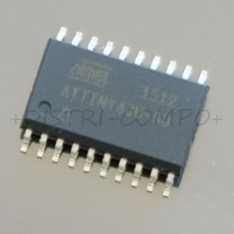 ATTINY43U-SU MCU 8-bit AVR RISC 4KB Flash SOIC-20 Micorchip RoHS