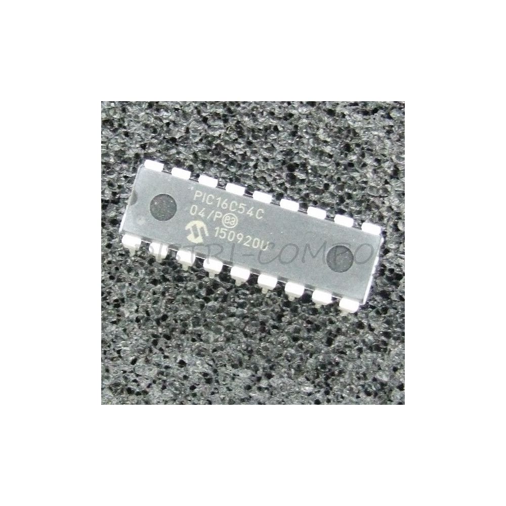 PIC16C54C-04/P Microcontroleur 8 bits DIP-18 Microchip RoHS