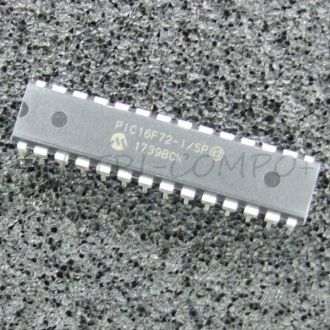 PIC16F72-I/SP MCU 8 bits Flash 3.5KB SPDIP-28 Microchip RoHS