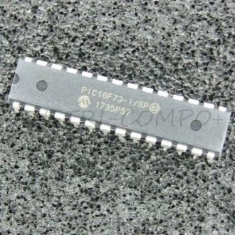 PIC16F73-I/SP MCU 8 bit flash MCU SPDIP-28 Microchip RoHS