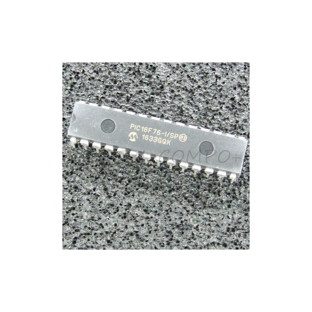 PIC16F76-I/SP MCU 8bit Flash 20MHz SPDIP-28 Microchip RoHS