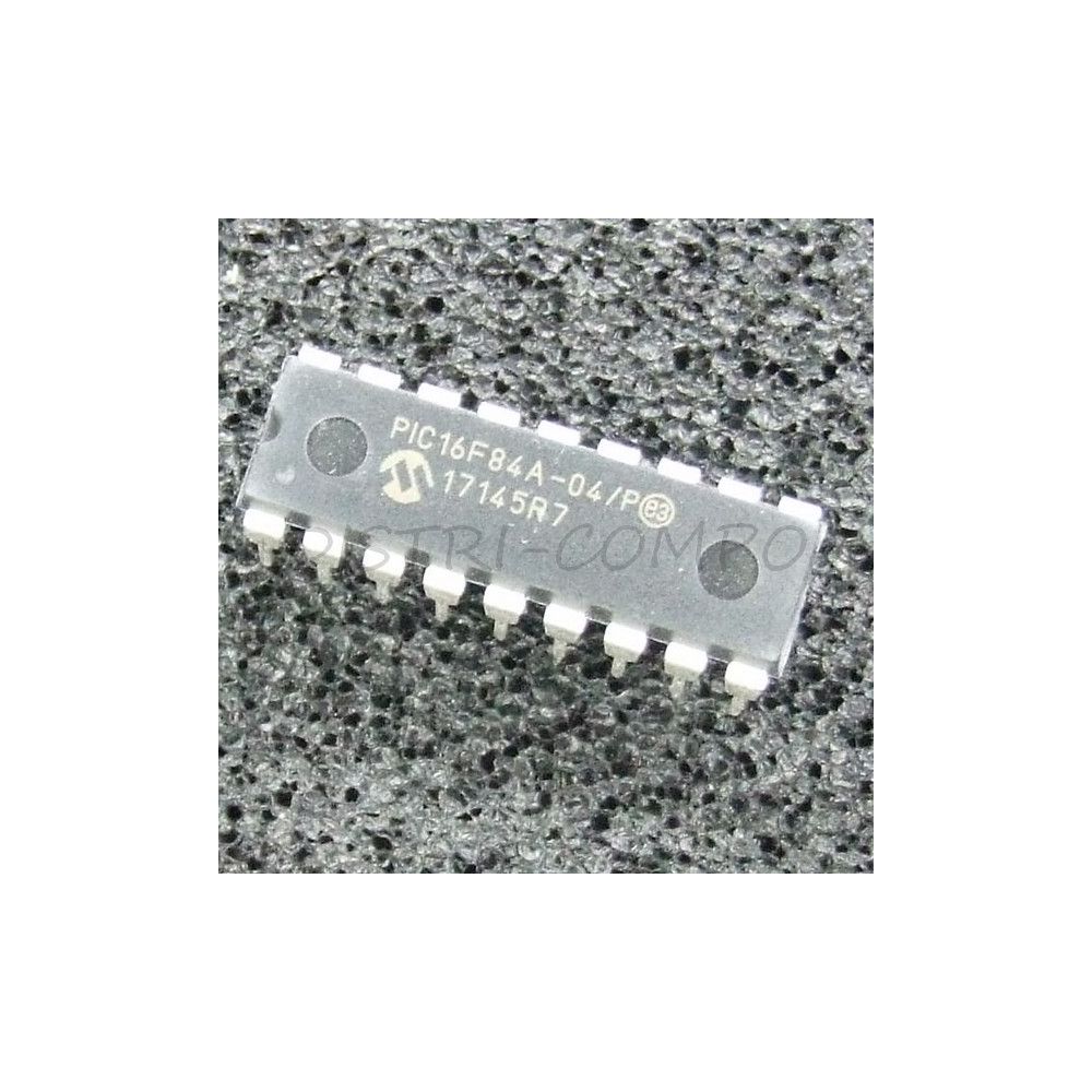 PIC16F84A-04P MCU 8 bits Flash 4MHz Microchip DIP-18 RoHS