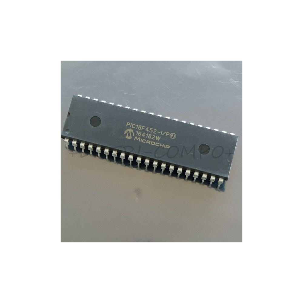 PIC18F452-I/P Microcontroleur 8BIT 32KB DIP-40 Microchip RoHS