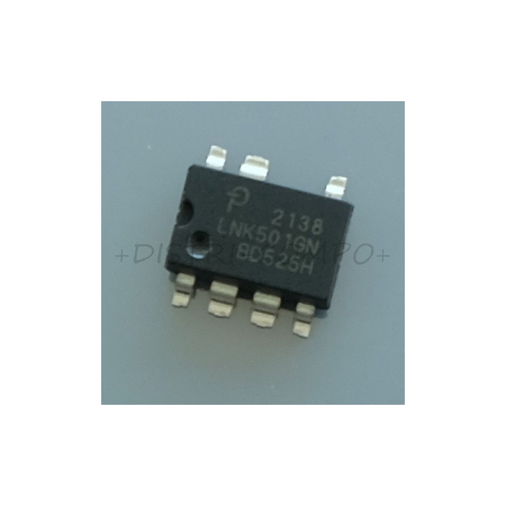 LNK501GN CV/CC Switcher for Very Low Cost SMD-8B Power integrations