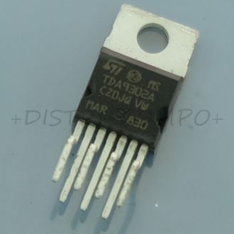 TDA9302H Vertical deflection output circuit Heptawatt STM