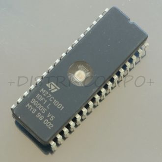 M27C1001-10F1 1Mbit (128Kbx8) 5V 100ns DIP-32 EPROM STM RoHS