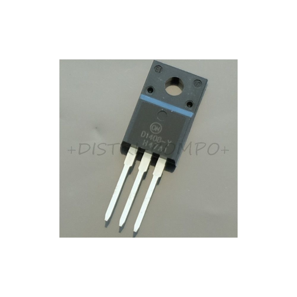 KSD1408Y Transistor BJT NPN 80V 4A 25W TO-220FP ONS RoHS