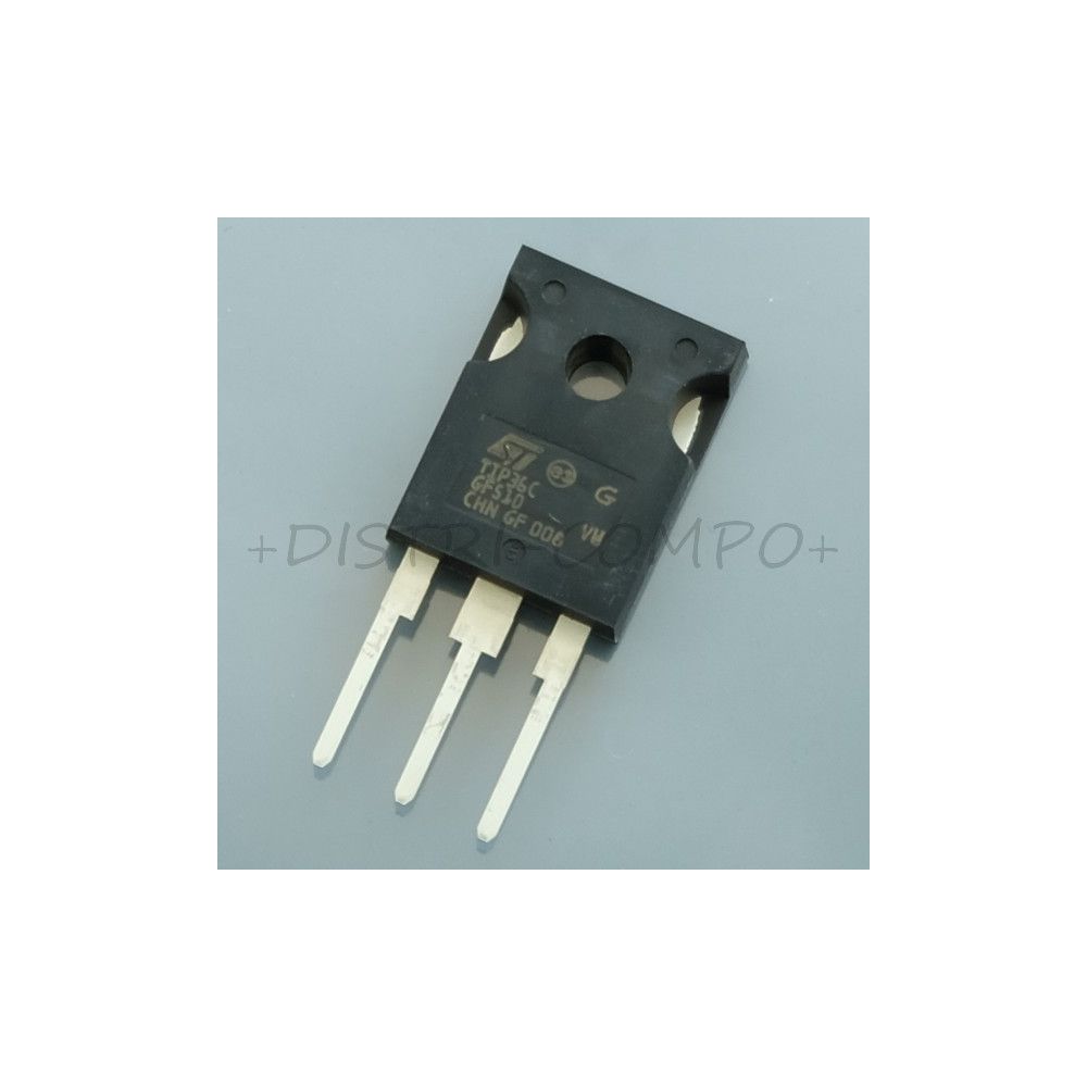 TIP36C Transistor PNP 100V 25A TO-247 STM RoHS