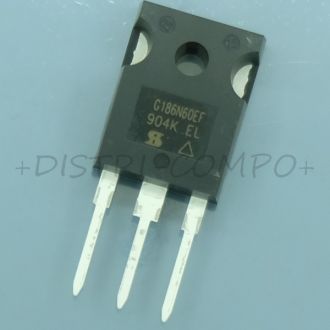 SIHG186N60EF-GE3 Transistor Mosfet 600V 8.4A 0.168ohm TO-247AC Vishay RoHS