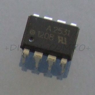 HCPL2531 optocoupleur DIP08