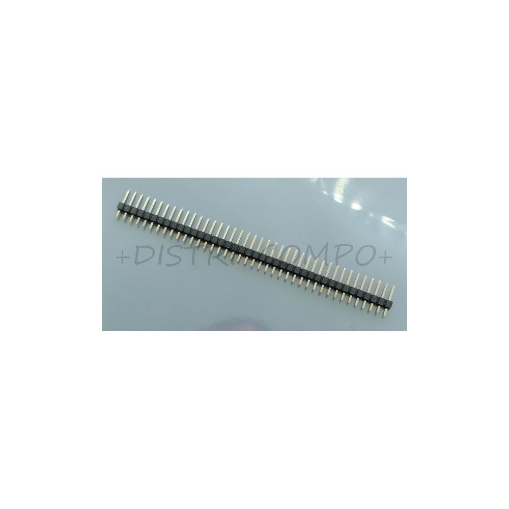 Barrette 1x40 points sécable droite 2.54mm